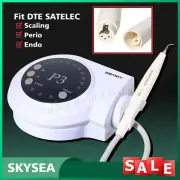 Dental Ultrasonic Piezo Scaler with Handpiece + 5*Tips Fits DTE SATELEC Cavitron