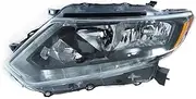 Automobile headlamp assembly, Car Headlight Assembly Compatible For Nissan X-Trail Rogue T31 T32 2008~2016 Fog Light Bumper Reflector Corner Halogen Lamp LED Accessories(2008-2013)