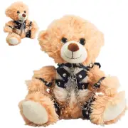 Kinky BDSM Teddy Bear – Cute Yet Naughty Plush with Leather & Chains