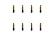 8PK Pantene 252ml Hair Shampoo Golden Series Sulfate Free Infused w/ Argan Oil