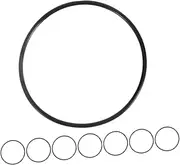 TIDTALEO 8pcs Washer Water Filter Filter Accessory Universal Silicone Rubber Gasket Gaskets Rubber Seal Silicone Sealing Ring Water Purifier Ring Silica Gel Black