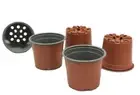 TEKU 100mm Plastic Garden Squat Pots Round x 500pcs / VCG - Propagation