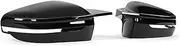 LHD Gloss Black Mirror Caps Cover Replacement, for 3 4 5 Series G20 G22 G30 G11 G14 Rearview Mirror Cover, for G80 M3