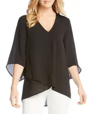 Karen Kane Asymmetric High/Low Top