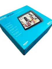 Amazon Echo Show (2nd Gen) Smart Display - Black | Alexa Voice Control