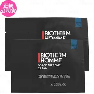 BIOTHERM 碧兒泉 男仕超進化極量緊膚凝霜(1ml)*50(公司貨)