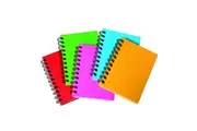 5pc Spirax 510 Writing Hardcovered Notebook A6 Stationery 200-Pages Assorted