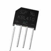 20pcs the Rectifier KBL410 4A 1000V Flat Bridge Inline DIP-4