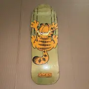 The Hundreds x Garfield Green Stain Skateboard Deck NOS Very Rare 10” x 30.25”