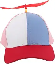 [LIFKOME] Dragonfly Baseball Cap Baseball Funny Fancy Dress Accessories Funny Hats for Women Wearable Gadgets Unique Propeller Hat Beach Gadgets Fun Helicopter Cap Cotton