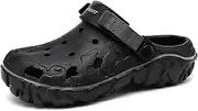 [FLIOZY] Mens Casual Sandals Breathable Clogs Walking Mules Sneakers Open Back Slip On Shoes Hollow Out Slippers