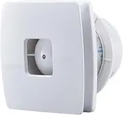 Extractor Fan Ventilation Fans 4'' Home Silent Exhaust Fan Ventilation for Bathroom Ceiling Window Wall Mount Powerful Air Extractor Ventilator with Check Valve Exhaust Fan