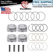 +0.20in Oversize Piston Ring Kit For Hyundai Veloster Accent Kia Rio Soul 1.6L (for: Hyundai)