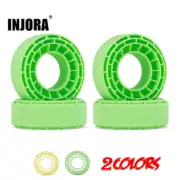 INJORA 4pcs Waterproof Silicone Rubber Inserts for 56-58mm 1.0" Tires