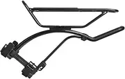 Topeak Tetrarack M2L Mountain Pannier Rack System Aluminium and Fibreglass in Black, Dimensions: 47.5 cm x 38.5 cm x 13.5 cm, 15100049