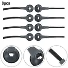 Set of 8 Compatible Side Brushes for For SHARK RV1001AE Vacuum Cleaner