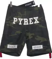 Boys Camouflage Perforated Bermuda Pyrex