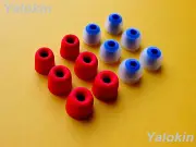 12pcs (RDMF-CLBL) S/M/L Memory Foam and Round Eartips for Jaybird X3 Headphones