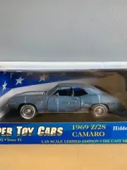 1/18 1969 CHEVY Z28 1OF 399 LIMITED EDITION HIDDEN TREASURE SERIES ERTL