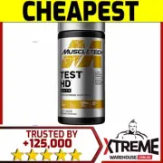 MUSCLETECH TEST HD ELITE 120 CAPSULES // MUSCLE GAINS TESTOSTERONE AUST L 35527