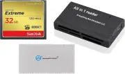 Extreme 32GB Compactflash Memory Card Works with Canon EOS 7D Mark II Digital DS