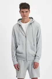 [Bonds] Bonds Men's Originals Cotton Zip Hoodie in Original Grey Marle Size: Large L Original Grey Marle