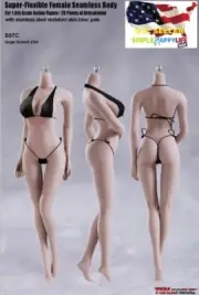 Phicen 1/6 Super-Flexible Seamless Pale body L bust Steel Skeleton S07C ❶USA❶