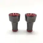 Fortesimo 2 Pieces Libre Handle Knob, Red, Gold, Blue, Gunmetal, Knob Cap