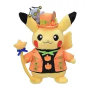 Pokemon Center Original Plush Paldea Spooky Halloween Pikachu 17x10x24.5cm