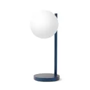 LEXON Bubble Lamp & Charger | Dark Blue