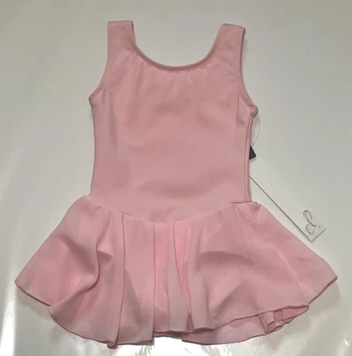 Danshuz Leotard Leo Sleeveless Dance Dress Tank 219C Pink New Girl Toddler 2 3