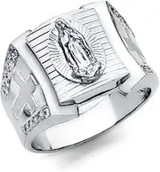[JewelryWeb] Sterling Silver 925 Ring Jewelry for Women - Ring Size Options: 10 11 12 8 9