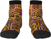 [JBYJBX] African Weaving Print Adult Socks Womens Mens Workout Thermal Cozy All-Season Gift Holiday Articles Use