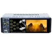 Car 1DIN MP5 Player USB AUX FM BT Stereo Audio Receiver W/Steering Wheel Control (for: Fiat)