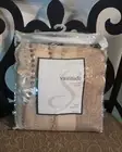 Softline Vastitude Stripe Rod Pocket Champagne Curtain Panel 50"x96"