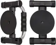 NAMOARLY H-type Bar Suction Cup for Home Gym and Living Tool for Push Ups Dips and Handstand Pushups