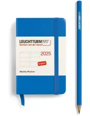 [LEUCHTTURM1917] Weekly Planner Mini Notebook 2025 in Sky