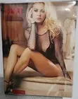 HOT Red, Long Sleeve Fishnet Top, One Size
