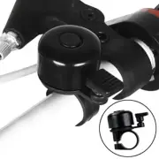 Bike Bicycle Bar Strape type Bell Ding - Black NEW F1D6~