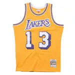 NBA 球迷版球衣 WILT CHAMBERLAIN 1971-72 HOME 湖人 黃