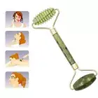 Jade Roller & Scraping Board Jade Stone Set Scraping Massage Tools For Facia FD5
