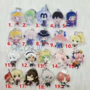 Anime Fate/Grand Order Acrylic Keychain Key Ring Race Straps cosplay