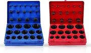 SAE Metric Rubber O-Ring Washer Assortment Kit Automotive Storage Case ORing Set