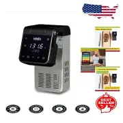 Compact App-Enabled Sous Vide Immersion Cooker with Sturdy Stainless Steel Build