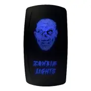 Blue "Zombie" On/Off Rocker Switch Fits Racer RZR Maverick X3 YXZ Off Road