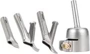 Gbtdoface 4pcs Speed Welding Nozzle,Hot Air Welding Weld Nozzle,Triangle Speed Welding Nozzle Set,Y Type Hot Air Blower Head Heat Torch Tip, 9Y0ES1VMXHYSO6R2300X6PZ59