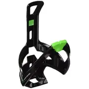 Elite Cannibal Xc Glossy Bottle Cage, Black/Green Graphic