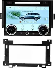 Brilluxa Climate Control Panel, LCD Touch Screen Unit, Compatible with Land Rover Sport L494, 10in AC Panel with CD Slot, HVAC Display Replacement