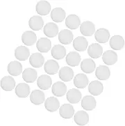 Toyvian 100pcs Glow Dark Table Tennis Balls Safe Plastic Training Balls for Outdoor Games High Elasticity for Nighttime Sports Party Accessories