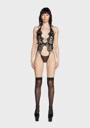 [Roma] Femme Fatale Crotchless Teddy